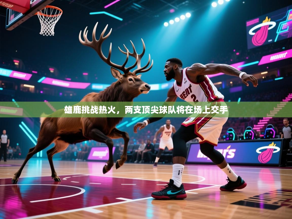 雄鹿挑战热火，两支顶尖球队将在场上交手